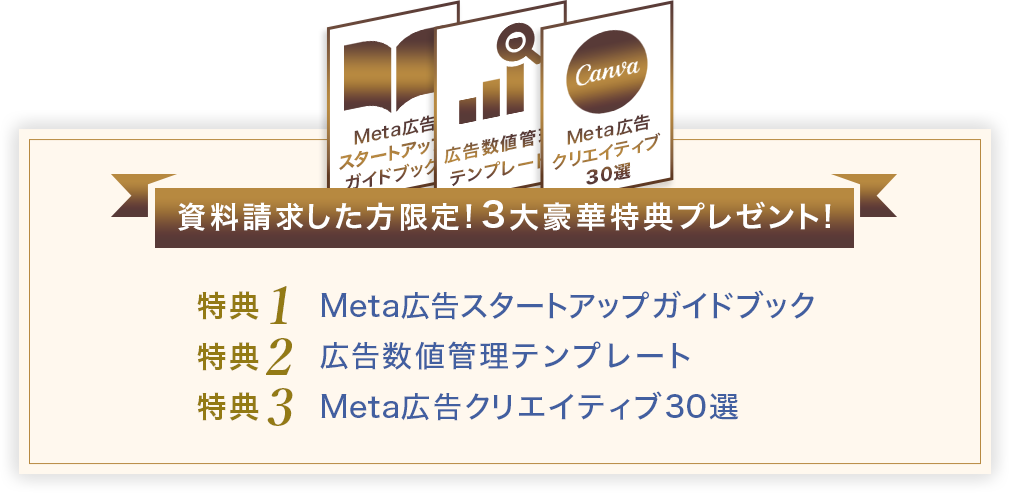 3つの豪華特典
